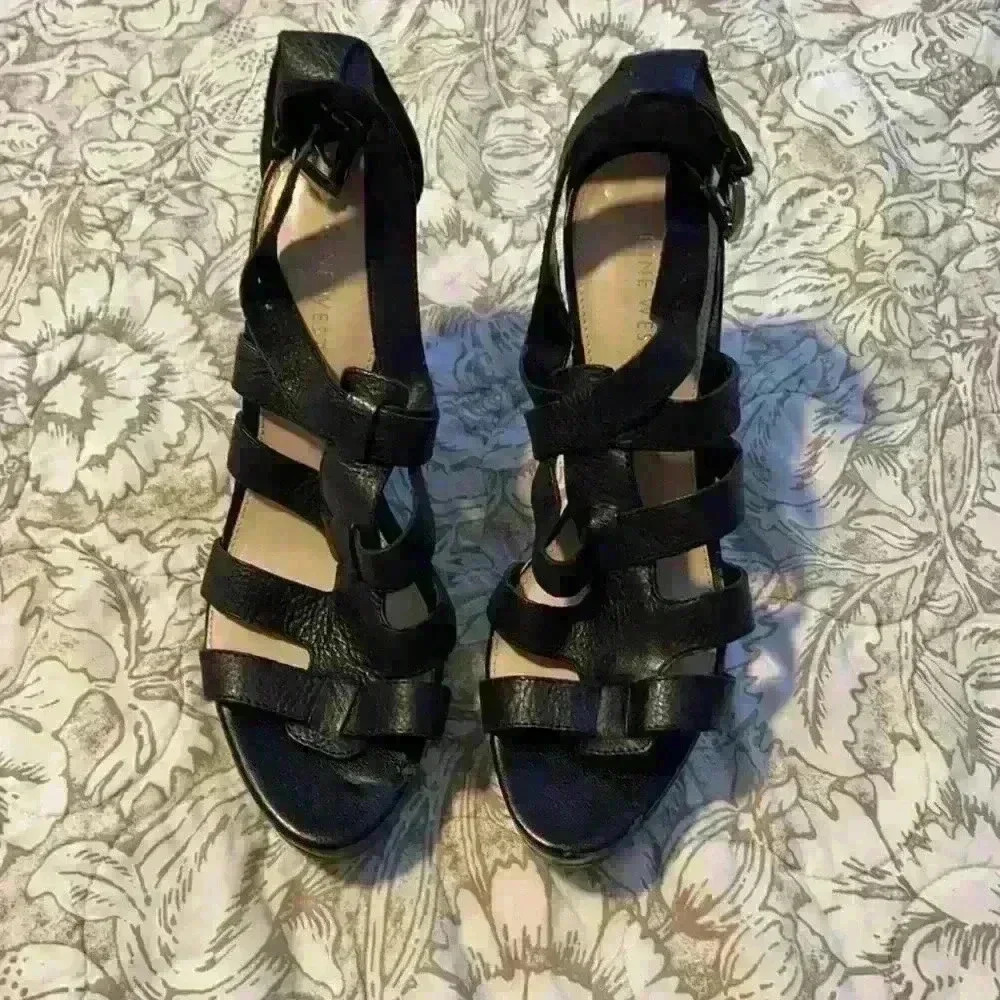 Nine West gladiator strappy heels